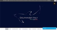 Desktop Screenshot of dolphinart-italy.com
